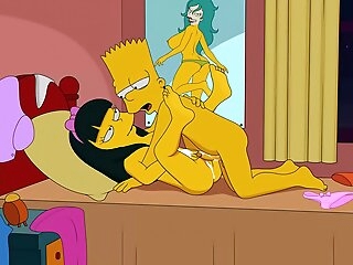 Bart fucking Jessica Lovejoy in his dormitory